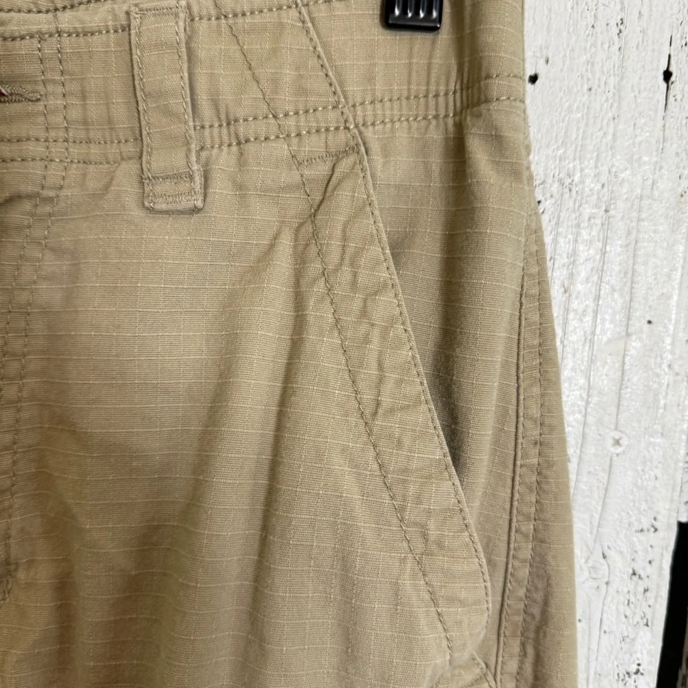 WearFirst Free Band‎ Cargo Shorts Men's Size 30 Khaki Tan Stretch Pockets Casual - Picture 5 of 9